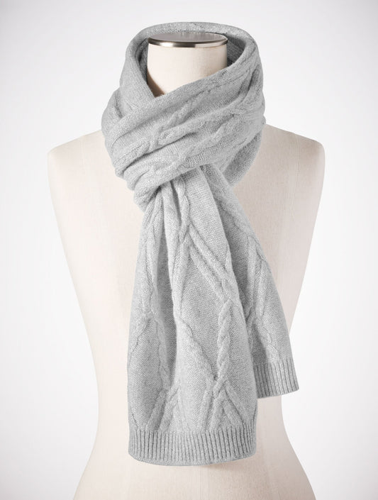 METALLIC CASHMERE SCARF | Talbots