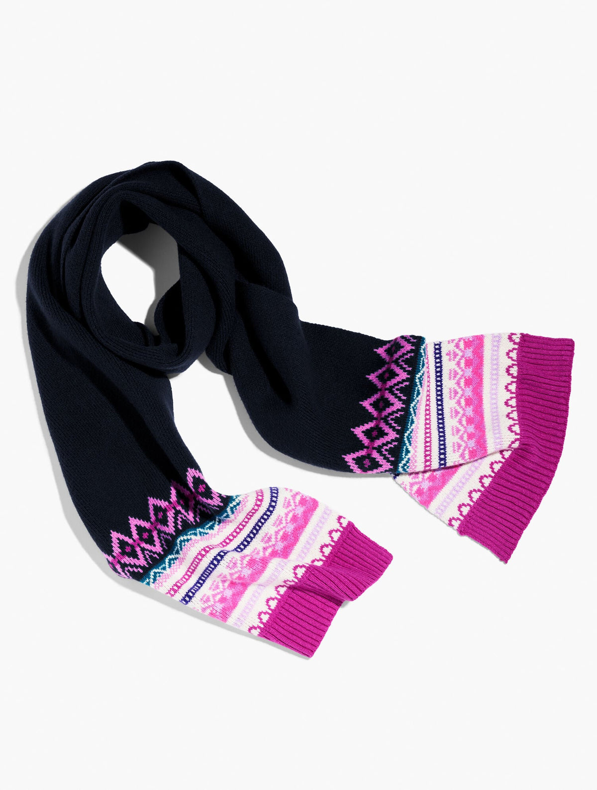 FLOAT FAIR ISLE SCARF | Talbots