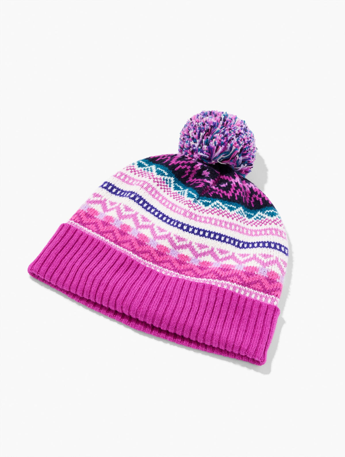 FLOAT FAIR ISLE BEANIE | Talbots