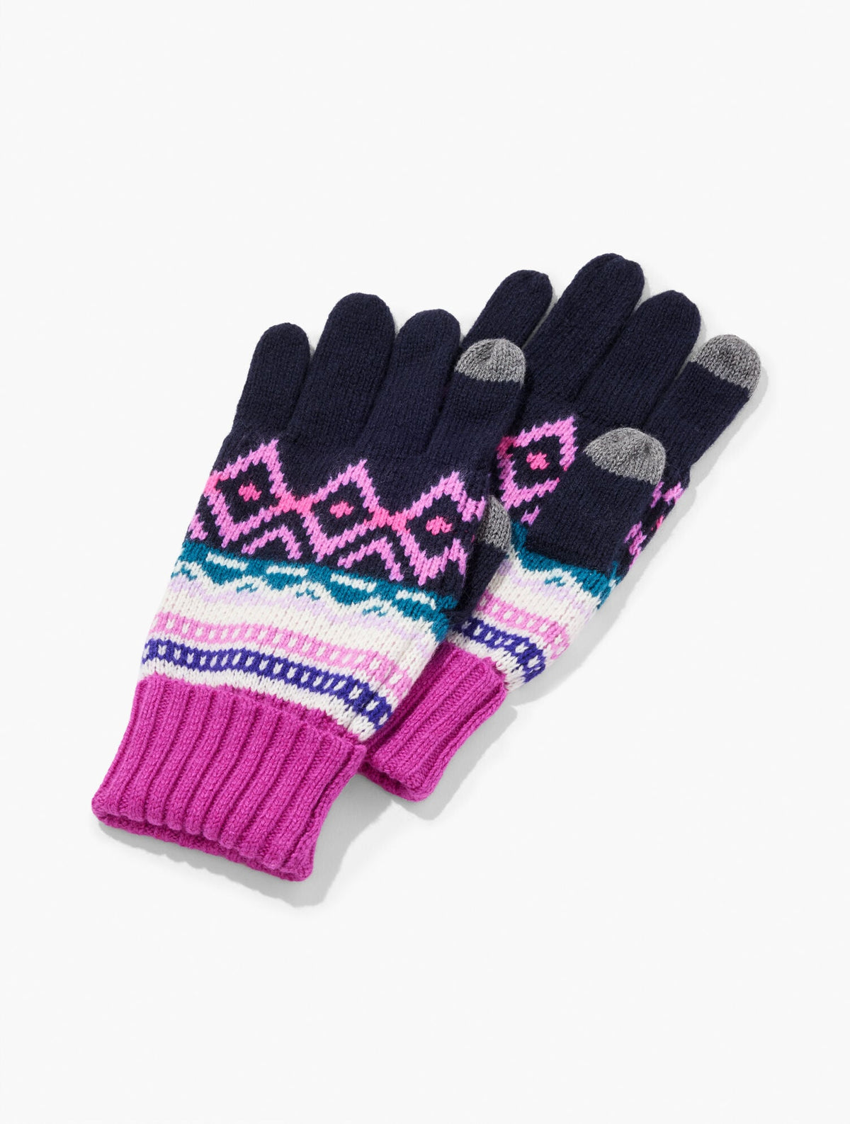 FLOAT FAIR ISLE GLOVES | Talbots
