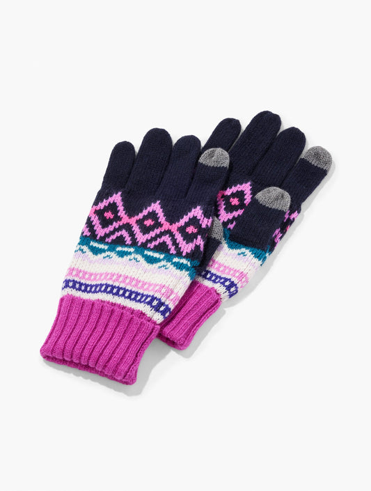 FLOAT FAIR ISLE GLOVES | Talbots