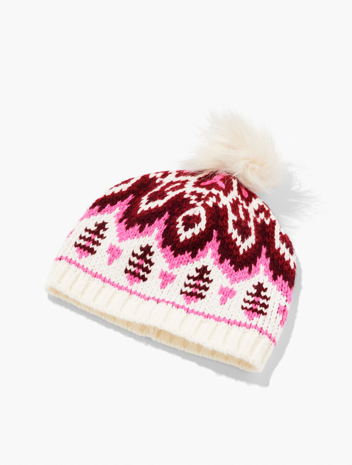 MODERN FAIR ISLE BEANIE | Talbots