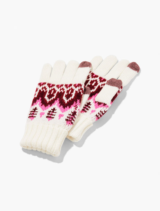 MODERN FAIR ISLE GLOVES | Talbots