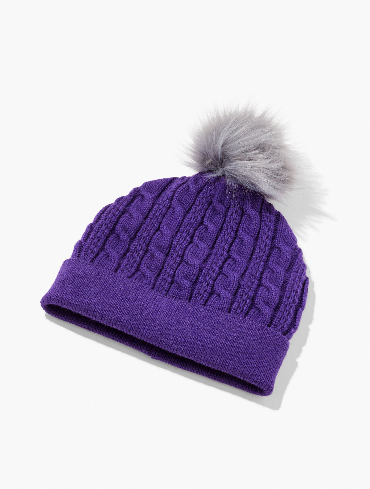 SOFT CABLE KNIT BEANIE | Talbots