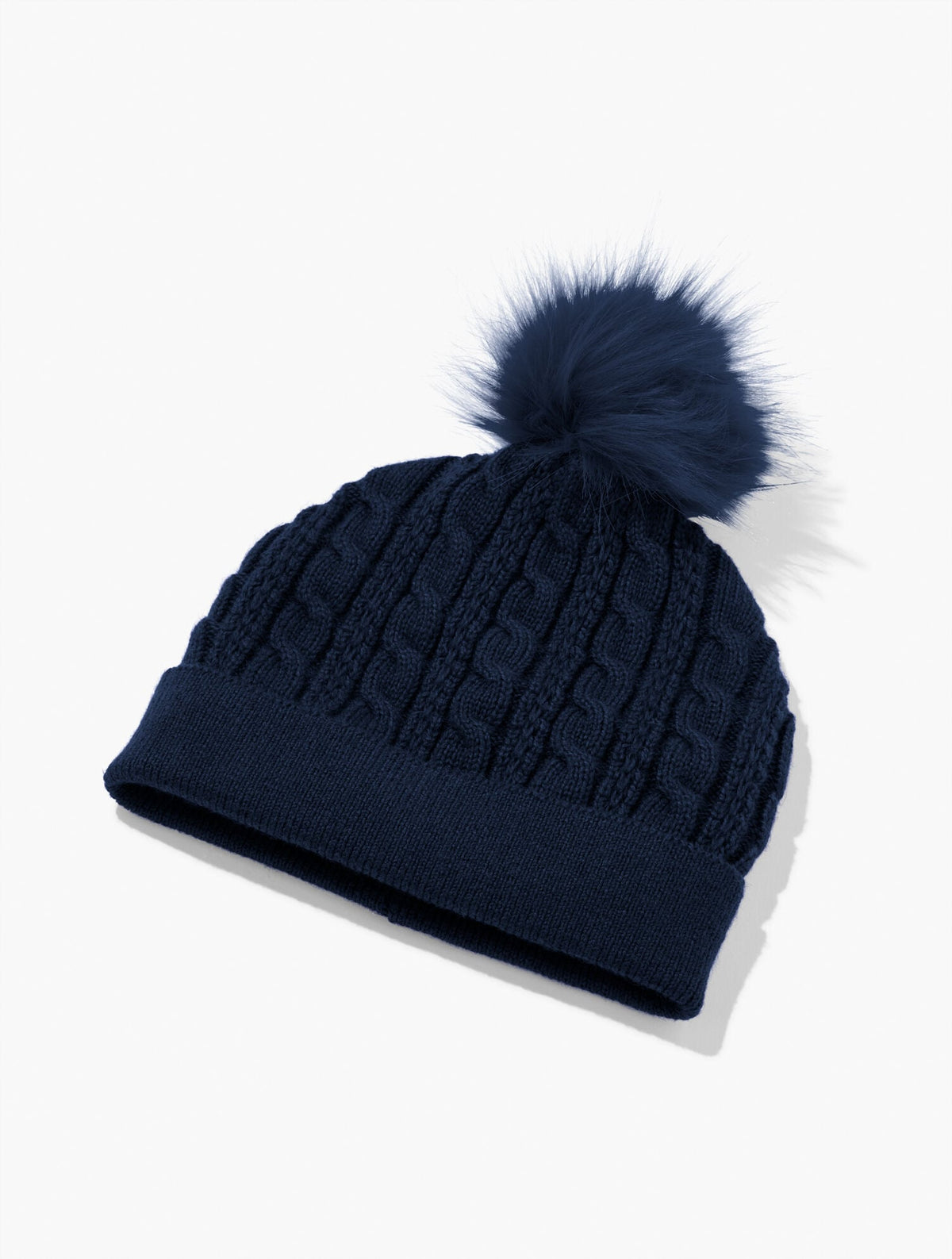 SOFT CABLE KNIT BEANIE | Talbots
