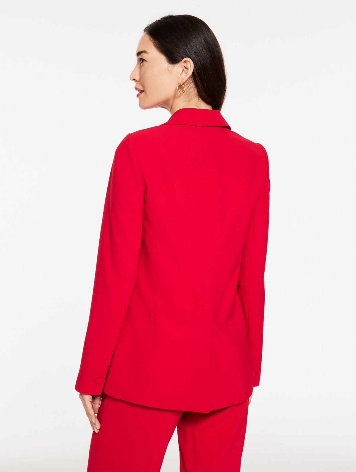 POLISHED CREPE BLAZER | Talbots