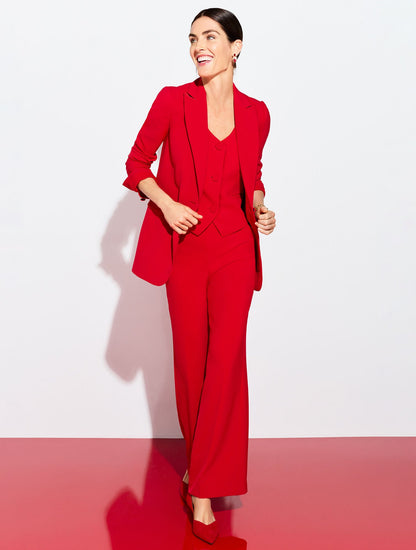 POLISHED CREPE BLAZER | Talbots