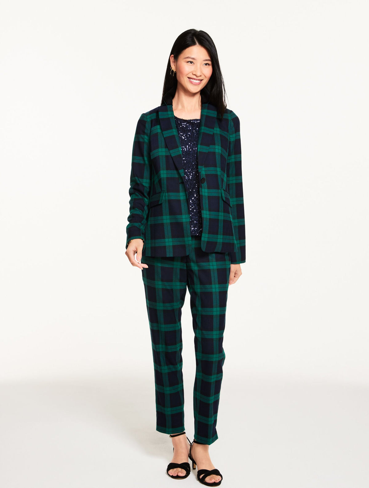 DASHING TARTAN BLAZER | Talbots