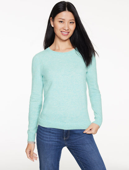 CASHMERE CREWNECK SWEATER | Talbots