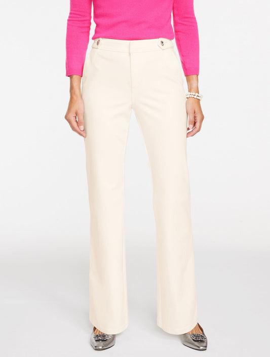 FLARE LEG HIGH WAIST JEANS | Talbots