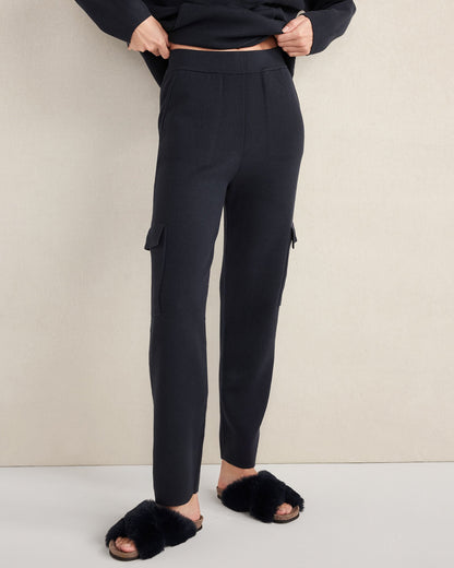 VISCOSE BLEND CARGO PANTS | Talbots