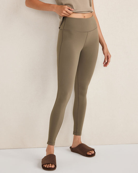 BALANCE FLEECE-LINED LEGGINGS | Talbots