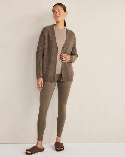 BALANCE FLEECE-LINED LEGGINGS | Talbots