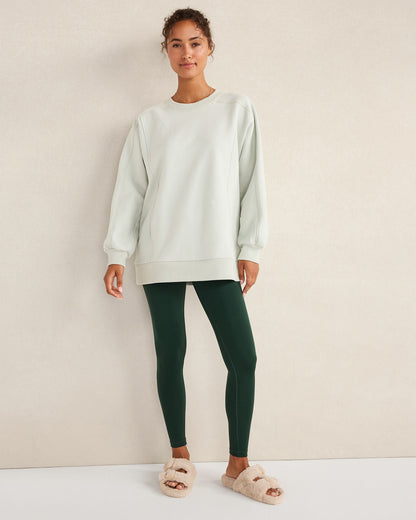 CLOUD FLEECE CREWNECK SWEATSHIRT | Talbots