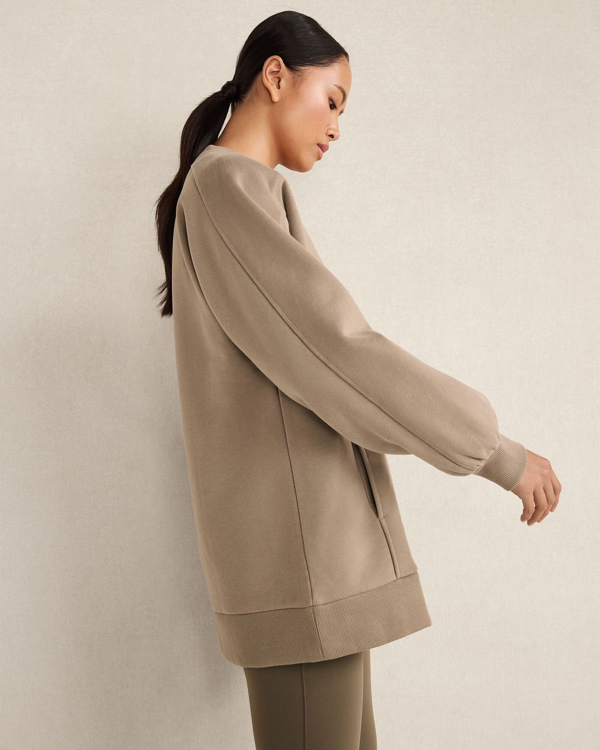 CLOUD FLEECE CREWNECK SWEATSHIRT | Talbots