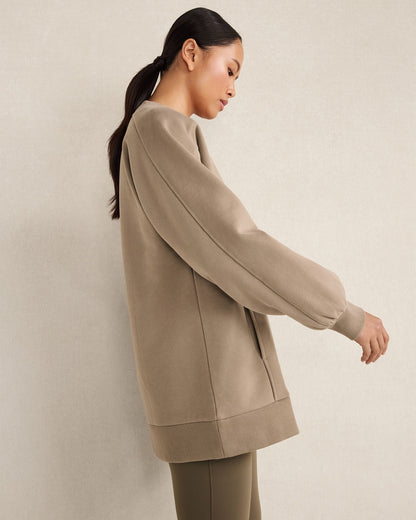 CLOUD FLEECE CREWNECK SWEATSHIRT | Talbots