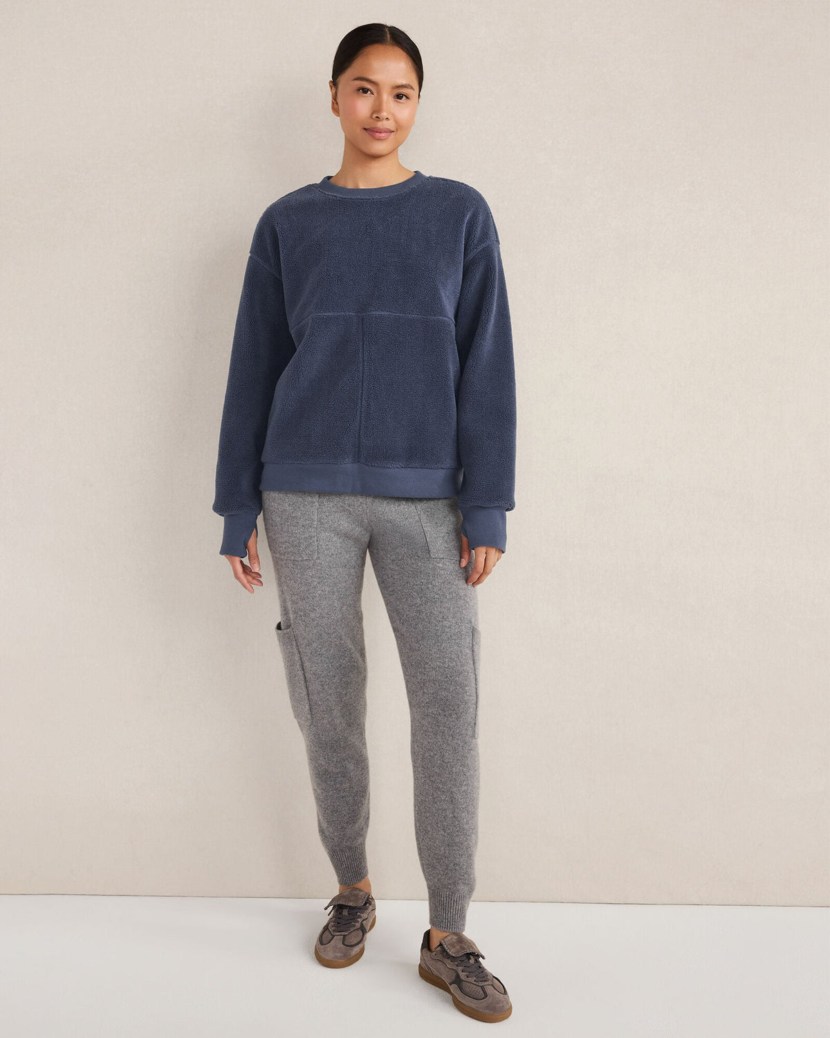 SHERPA SWEATSHIRT | Talbots