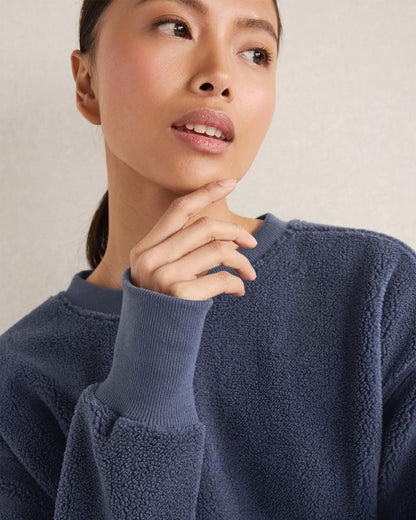 SHERPA SWEATSHIRT | Talbots