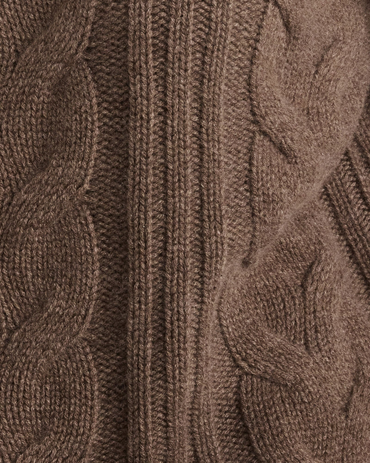 CASHMERE CABLE MOCKNECK SWEATER | Talbots