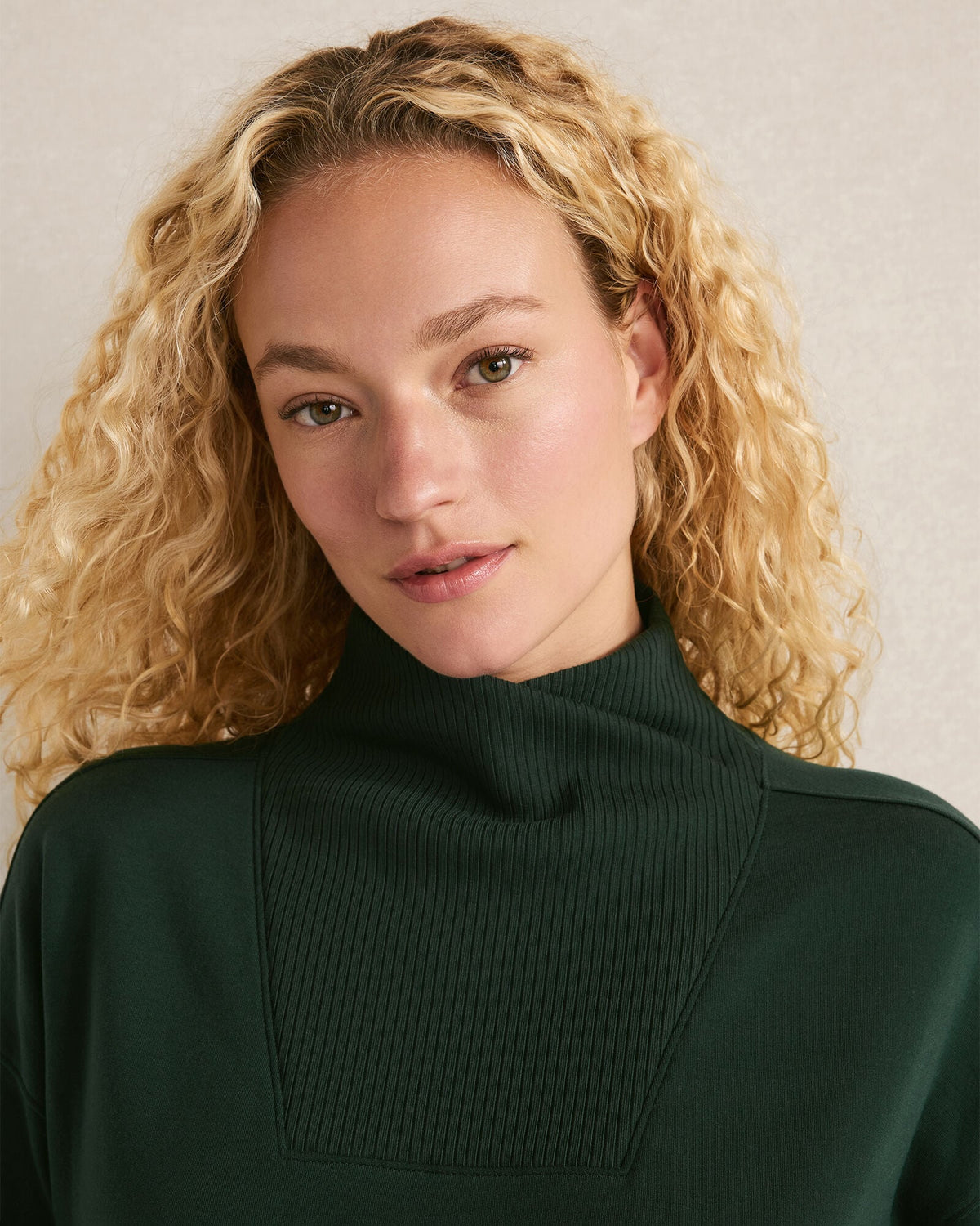 FLEECE CROSSOVER SWEATSHIRT | Talbots