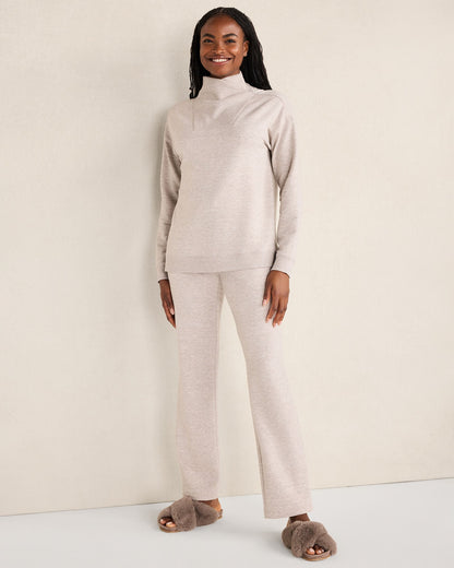 FLEECE STRAIGHT LEG PANTS | Talbots