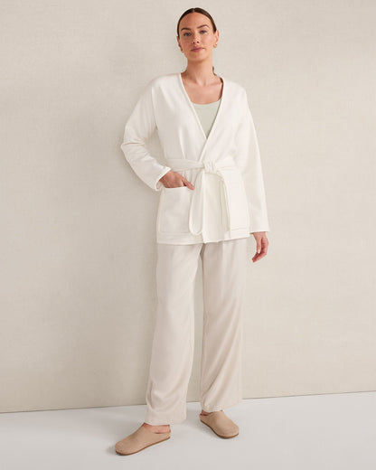 SOFT-BRUSHED FLEECE WRAP | Talbots