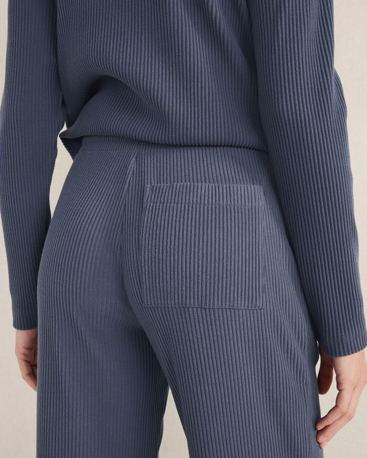 OTTOMAN RIB STRAIGHT LEG PANTS | Talbots