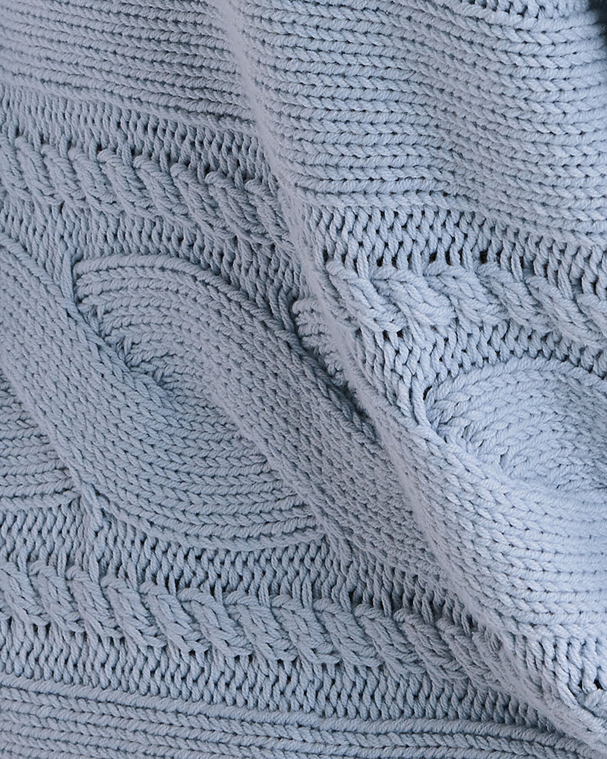 COTTON BLEND HORIZONTAL CABLE SWEATER | Talbots