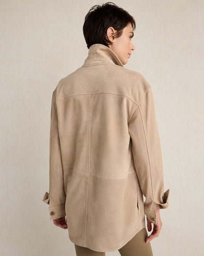 SUEDE SHACKET | Talbots