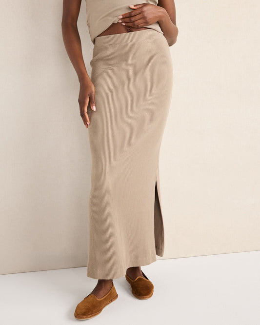 OTTOMAN RIB PENCIL SKIRT | Talbots