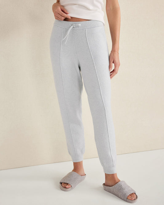 ORGANIC COTTON BLEND PINTUCK JOGGERS | Talbots