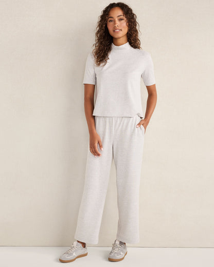 COZY KNIT MOCKNECK TOP | Talbots