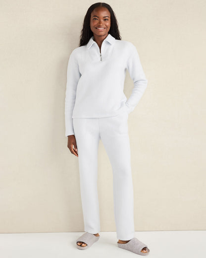 COMFORT FLEECE QUARTER-ZIP PULLOVER | Talbots