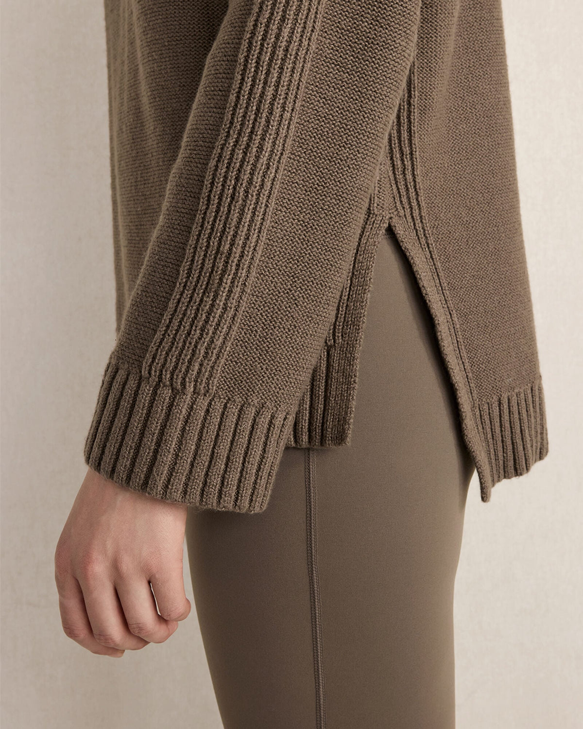 COTTON BLEND MOCKNECK SWEATER | Talbots