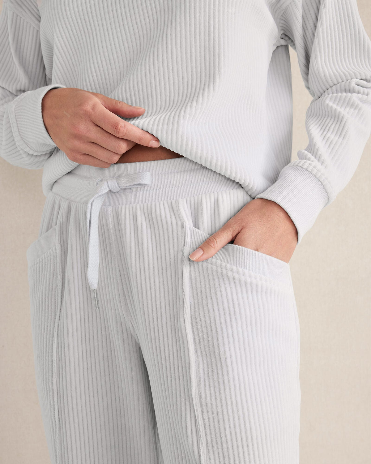 CORDED VELOUR PANTS | Talbots