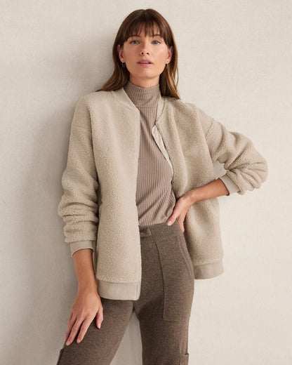 SHERPA BOMBER | Talbots