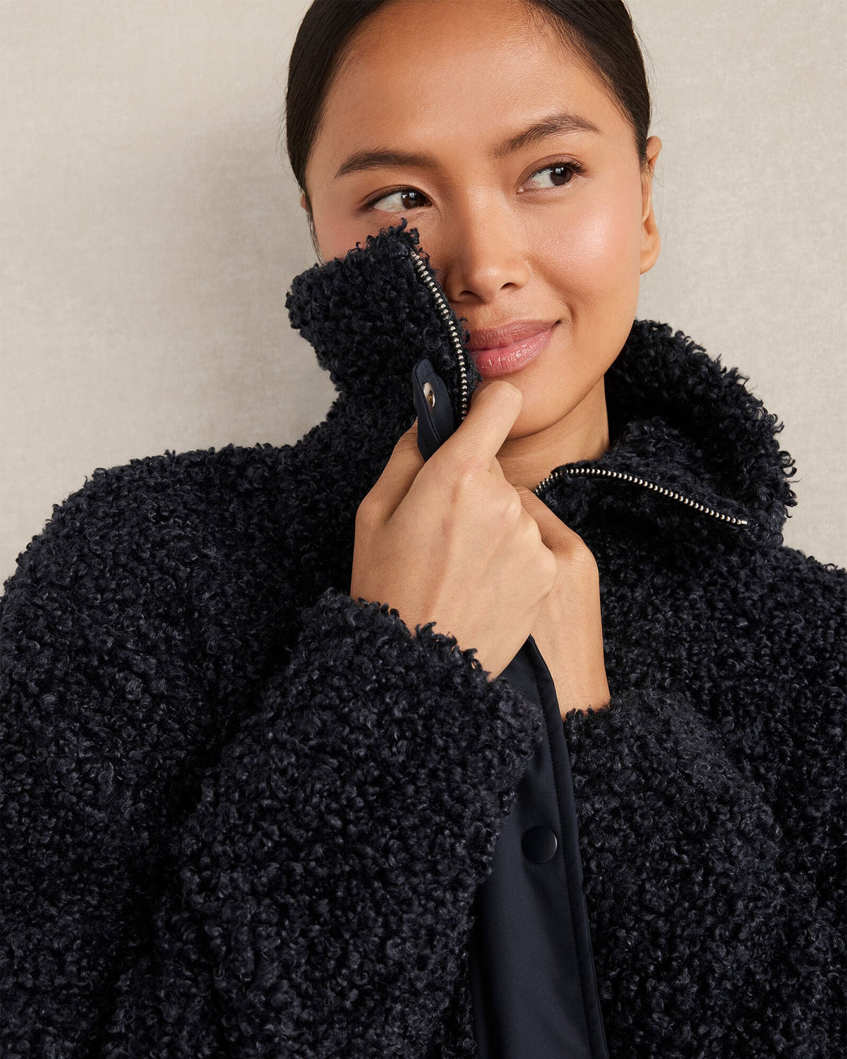 LONG SHERPA COAT | Talbots