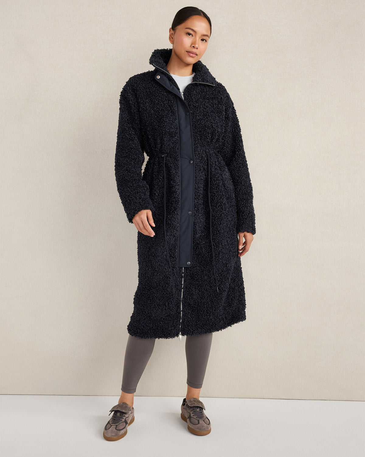 LONG SHERPA COAT | Talbots