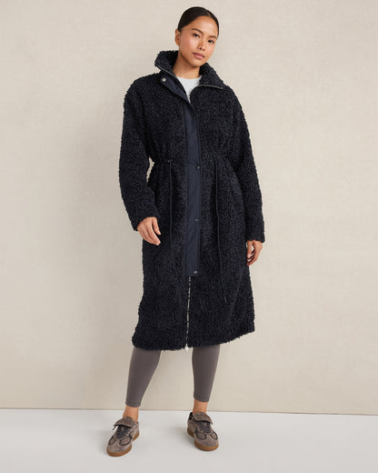 LONG SHERPA COAT | Talbots