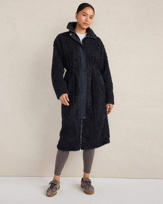 LONG SHERPA COAT | Talbots