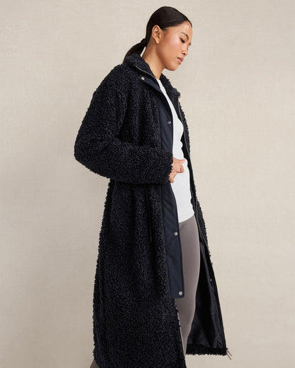 LONG SHERPA COAT | Talbots