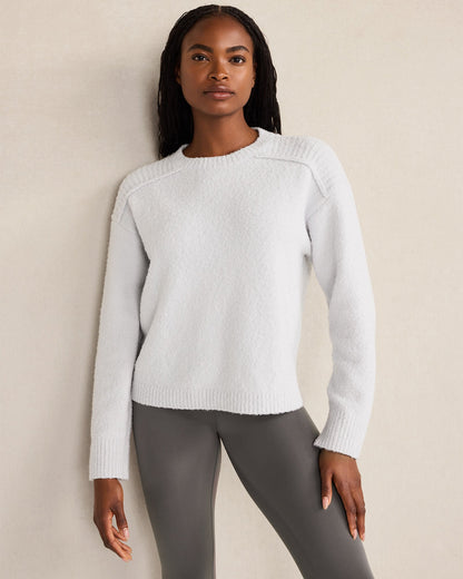 BOUCLE CREWNECK SWEATER | Talbots