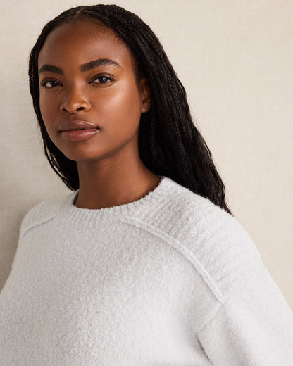 BOUCLE CREWNECK SWEATER | Talbots