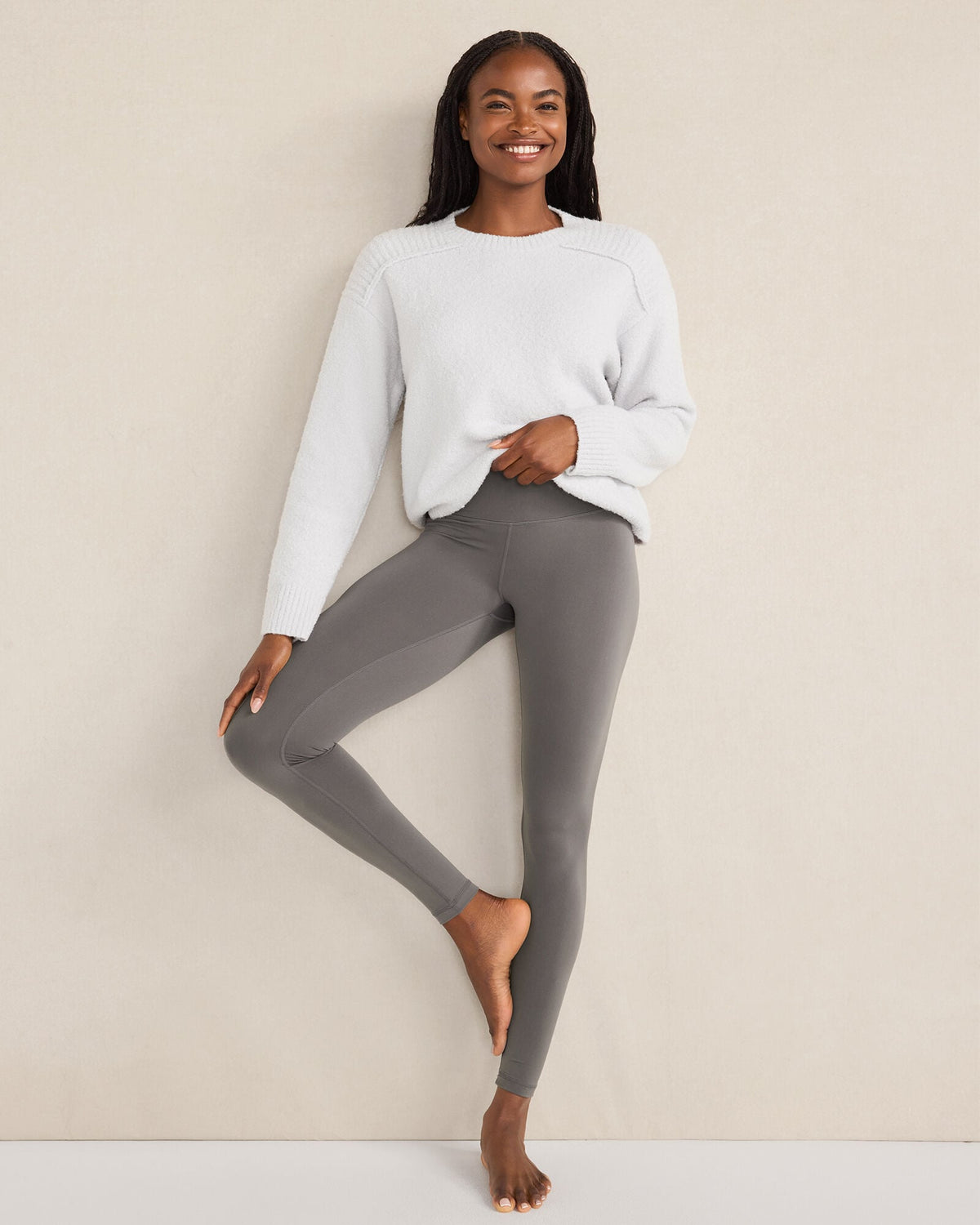 BOUCLE CREWNECK SWEATER | Talbots
