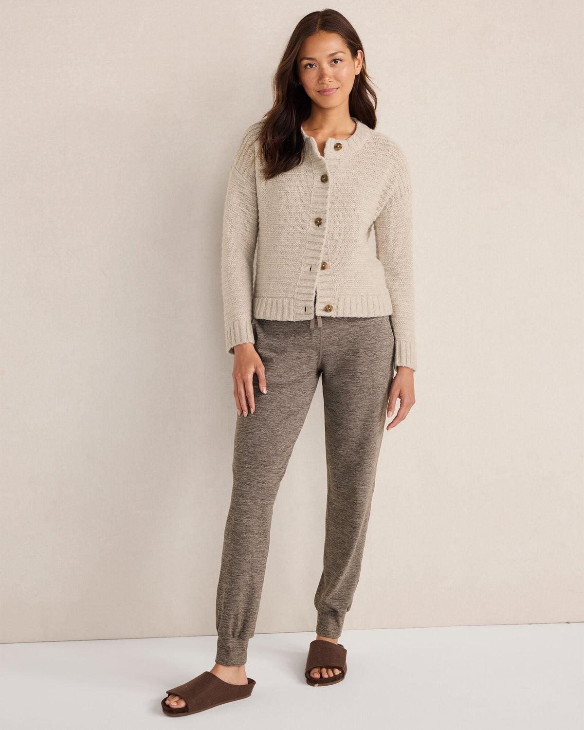 BALANCE HEATHER DRAWSTRING JOGGERS | Talbots
