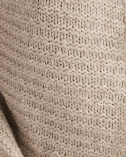 MERINO WOOL CASHMERE LINK STITCH CARDIGAN | Talbots