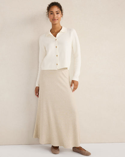 WOOL BLEND SWEATER JACKET | Talbots