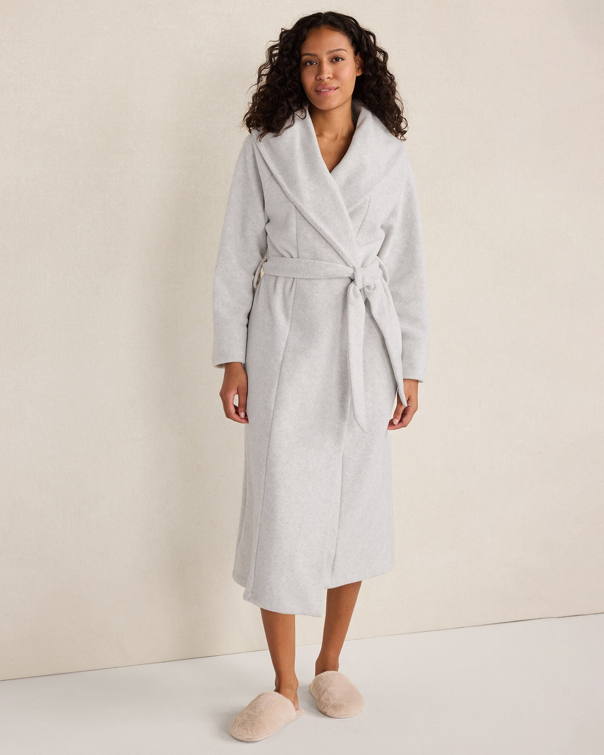 POLAR FLEECE ROBE | Talbots