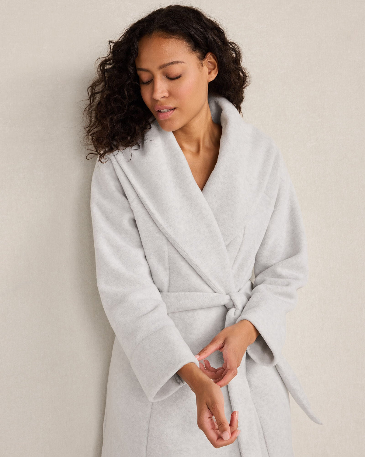 POLAR FLEECE ROBE | Talbots