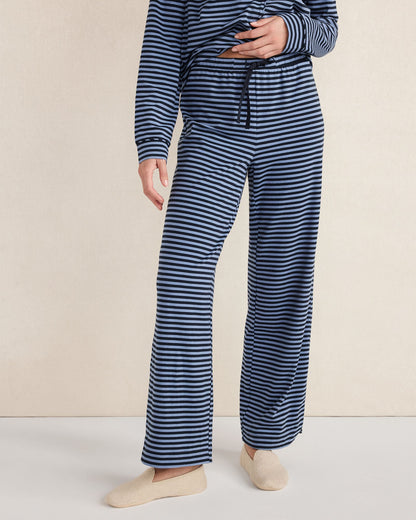 ORGANIC COTTON JERSEY BOLD STRIPE SLEEP SET | Talbots